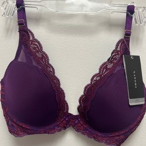 Natori original plunge bra "feathers"